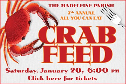 The Madeleine Crab feed
