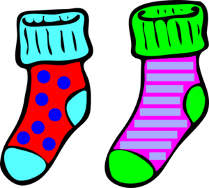 Socks sock clipart free clipart image image