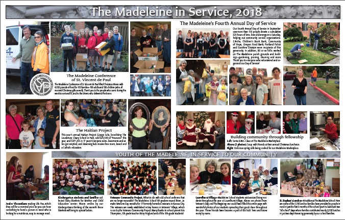madeleine in service 2018